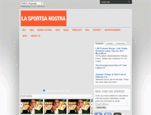 Tablet Screenshot of lasportsanostra.com